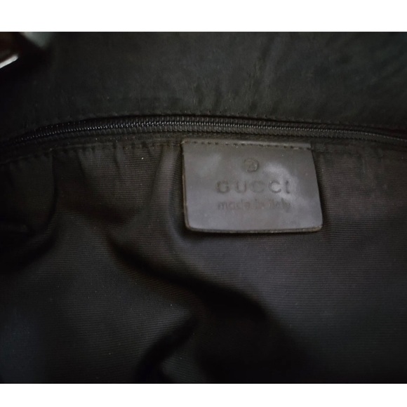 Sold🚩GUCCI • GG Monogram Canvas & Leather Logo Large Shopper Tote RETAIL $2449 - Picture 7 of 10